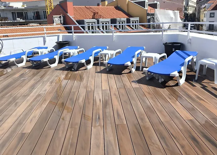 Terrace Special For Groups Up To 19 Guests Гостевой дом Лиссабон