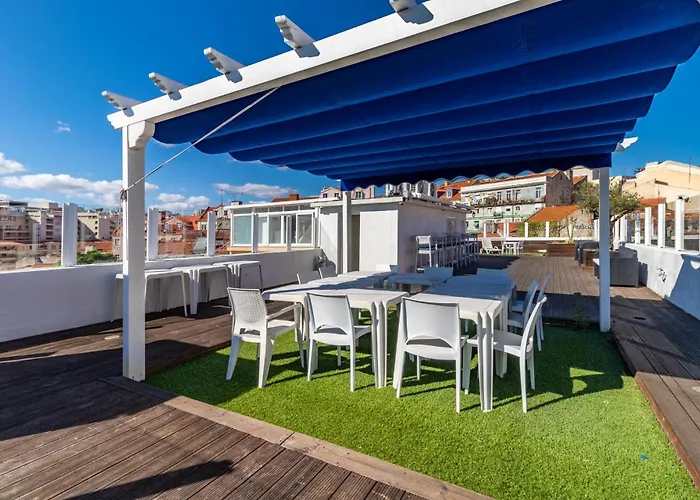Гостевой дом Terrace Special For Groups Up To 19 Guests Лиссабон